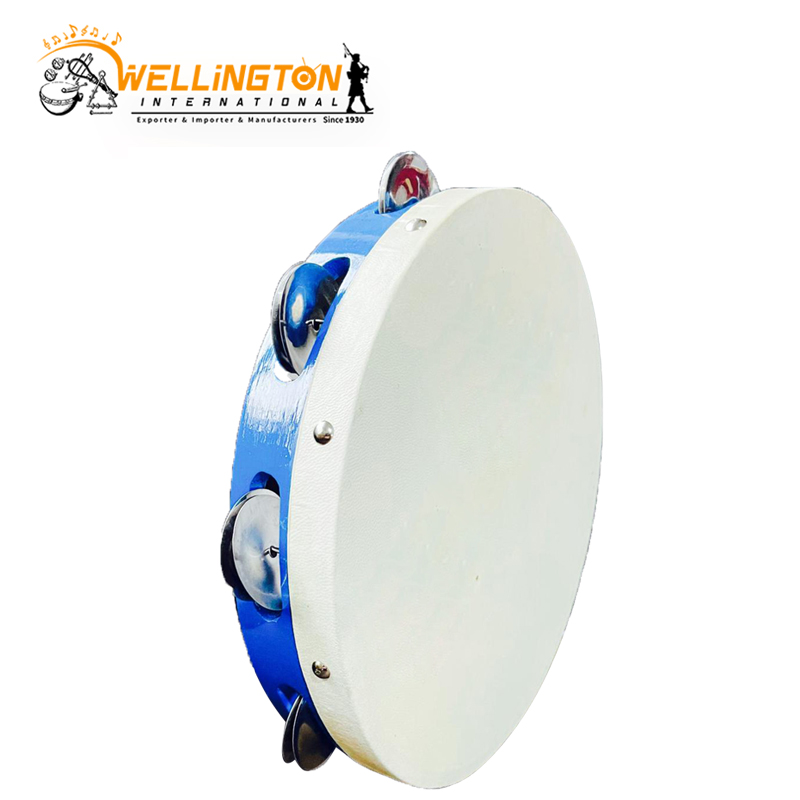 tambourine-10-s-row-any-colored-glossy-finish-with-colored