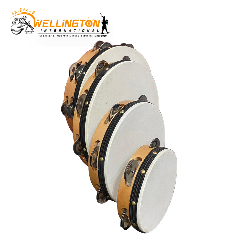 tambourine-6-any-colored-glossy-finish-with-white-skin-haed